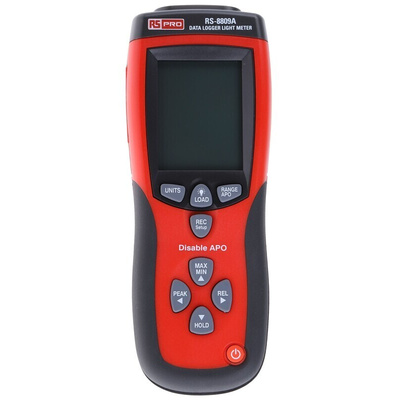 RS PRO RS-8809A Light Meter, 4 %