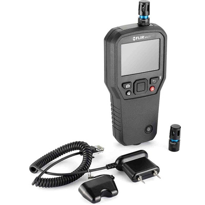 FLIR MR277 Moisture Meter, 100 % RH Max, ±1.5 % Accuracy, Digital Display, Battery-Powered