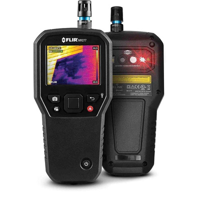 FLIR MR277 Moisture Meter, 100 % RH Max, ±1.5 % Accuracy, Digital Display, Battery-Powered