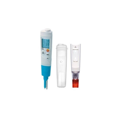 Testo 206-pH2 pH Meter, ±0.02pH Accuracy, 0.01pH Resolution, 14pH Max, +60 °C Max