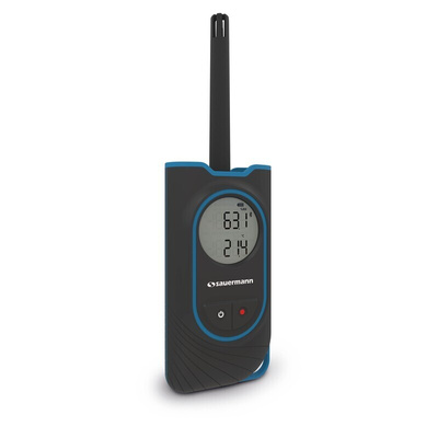 SAUERMANN. Thermohygrometer, 0.1 %RH Accuracy, 0 → 60°C Max, 0 → 100%RH Max, UKAS Calibration