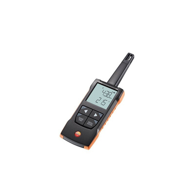 Testo 625 Thermohygrometer, 2.5 %RH Accuracy, +60°C Max, 100%RH Max