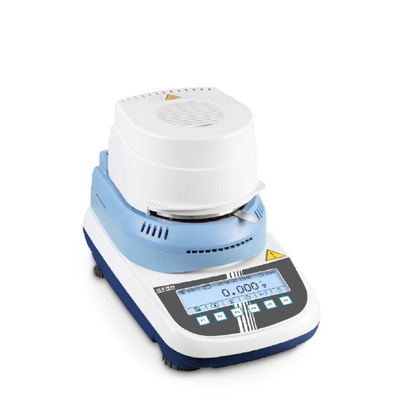 Kern Moisture Analyser, 320°F Max, 0.01 g Accuracy, Graphic Display Display, Mains-Powered