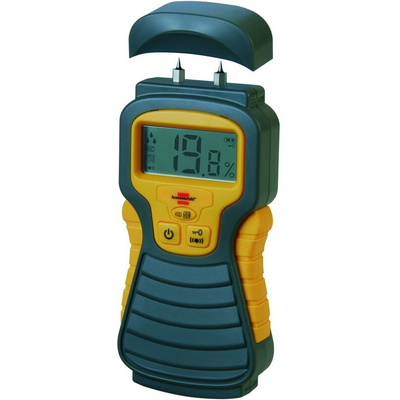 brennenstuhl 1298680010 Moisture Meter, 50% Max, LCD Display, Battery-Powered