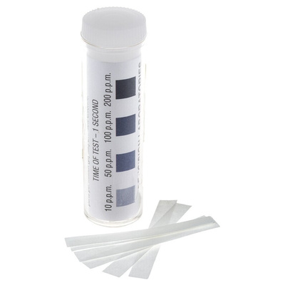 Single Parameter(s) Chlorine Test Strips, max. measurement 200ppm - 100 strips