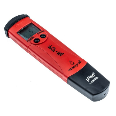Hanna Instruments HI 98127 pH Meter, ±0.1pH Accuracy, 0.1pH Resolution, 16pH Max, +60 °C Max