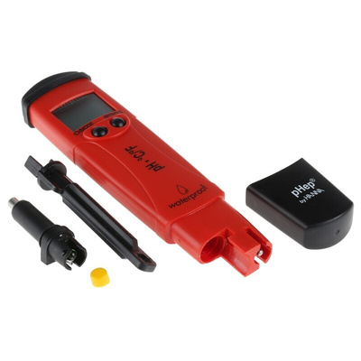 Hanna Instruments HI 98128 pH Meter, ±0.05pH Accuracy, 0.01pH Resolution, 16pH Max, +60 °C Max