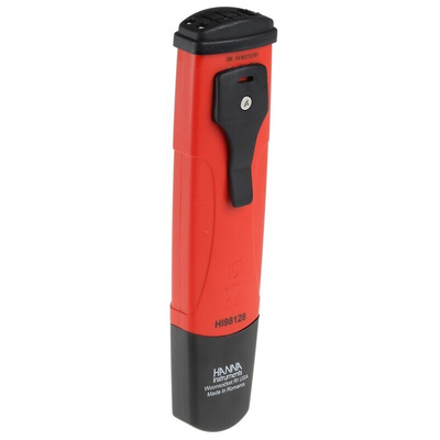 Hanna Instruments HI 98128 pH Meter, ±0.05pH Accuracy, 0.01pH Resolution, 16pH Max, +60 °C Max
