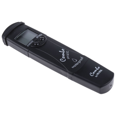 Hanna Instruments HI 98129 pH Meter, ±0.05pH Accuracy, 0.01pH Resolution, 14pH Max, +60 °C Max