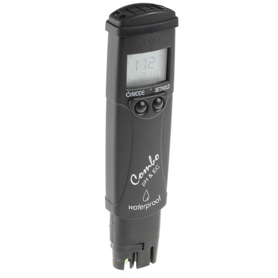 Hanna Instruments HI 98130 pH Meter, ±0.05pH Accuracy, 0.01pH Resolution, 14pH Max, +60 °C Max