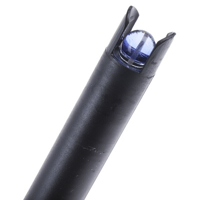 Jumo 201005/65-18-45-2000-76-120/000,837 Glass pH Analysis Electrode, 0 to +60 °C, 0 to 12 pH
