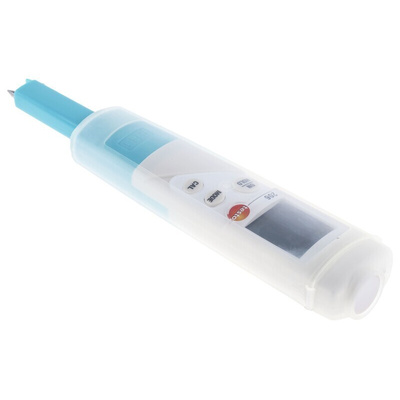 Testo 206-pH1 pH Meter, ±0.02pH Accuracy, 0.01pH Resolution, 14pH Max, +60 °C Max