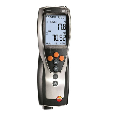 Testo 635-2 Hygrometer, +1370°C Max, 100%RH Max