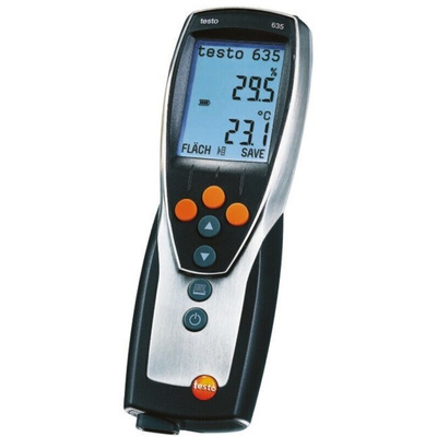 Testo 635-2 Hygrometer, +1370°C Max, 100%RH Max