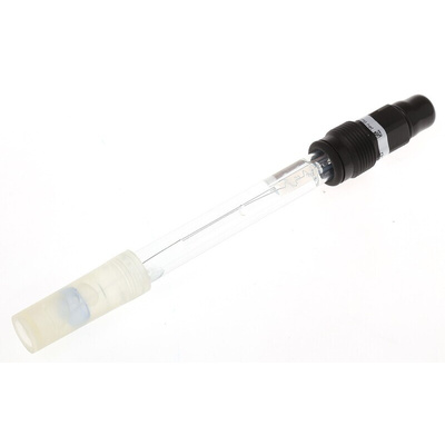 Jumo 201005/51-18-22-0000-00-120/000,000 Glass pH Analysis Electrode, 0 to +60 °C, 0 to 12 pH