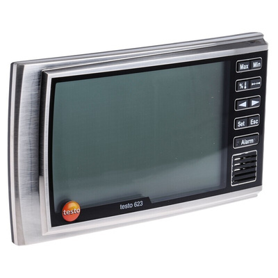 Testo 623 Digital Hygrometer, ±2 %RH, ±3 %RH Accuracy, +60°C Max, 100%RH Max