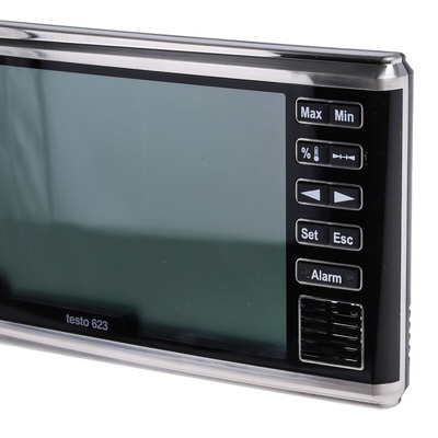 Testo 623 Digital Hygrometer, ±2 %RH, ±3 %RH Accuracy, +60°C Max, 100%RH Max