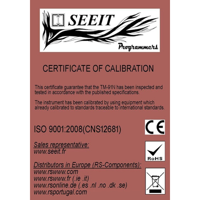 Seeit TM-91 Radiation Meter for detecting Beta Rays, Gamma Rays, X Rays