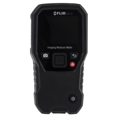 FLIR MR160 Moisture Meter, 100 % RH Max, ±5 % Accuracy, Digital Display, Battery-Powered
