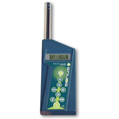 Castle  Datalogging Sound Level Meter, 35dB to 140dB, 20kHz max