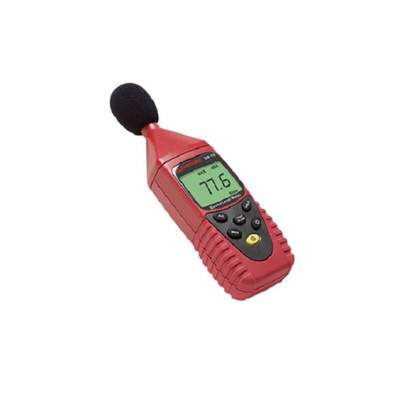 Amprobe SM 10 Sound Level Meter, 35dB to 130dB, 8kHz max with RS Calibration