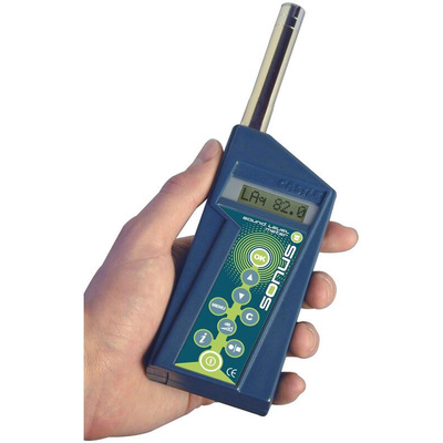 Castle E  Datalogging Sound Level Meter, 19dB to 133dB, with RS Calibration