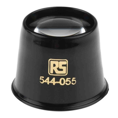 RS PRO Magnifier, 9X x Magnification, 29mm Diameter