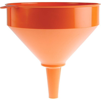 RS PRO 3.2L HDPE Heavy Duty Funnel, With 250mm Funnel Diameter