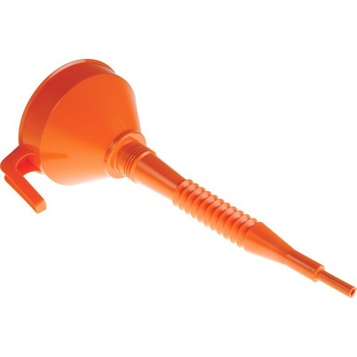 RS PRO 1.2L Plastic Heavy Duty Funnel, With 160mm Funnel Diameter, 45mm Stem Diameter