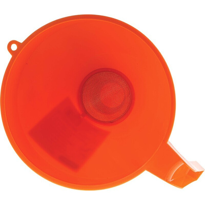 RS PRO 1.2L Plastic Heavy Duty Funnel, With 160mm Funnel Diameter, 45mm Stem Diameter