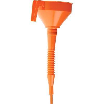 RS PRO 1.2L Plastic Heavy Duty Funnel, With 160mm Funnel Diameter, 45mm Stem Diameter