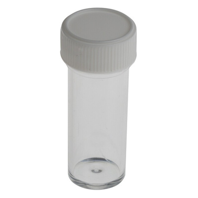 RS PRO 7ml PS Wide Neck Storage Bottle