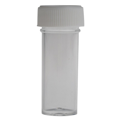RS PRO 7ml PS Wide Neck Storage Bottle