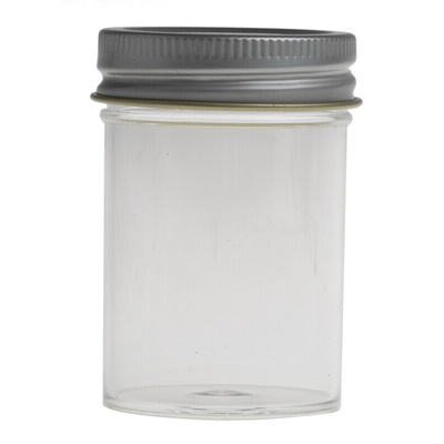 RS PRO 60ml PS Wide Neck Storage Bottle