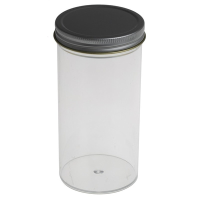 RS PRO 250ml PS Wide Neck Storage Bottle