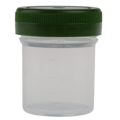 RS PRO 20ml PP Wide Neck Storage Bottle