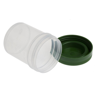RS PRO 60ml PP Wide Neck Storage Bottle