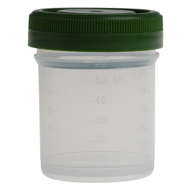 RS PRO 60ml PP Wide Neck Storage Bottle