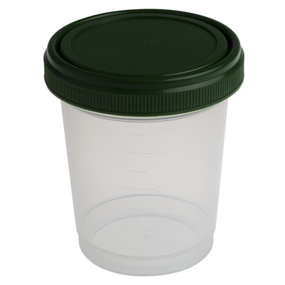 RS PRO 400ml PP Wide Neck Storage Bottle