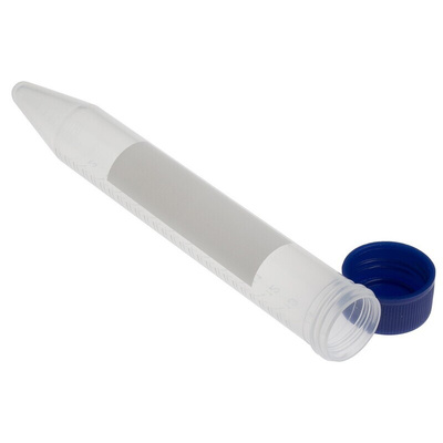 RS PRO 15ml PP Wide Neck Storage Bottle