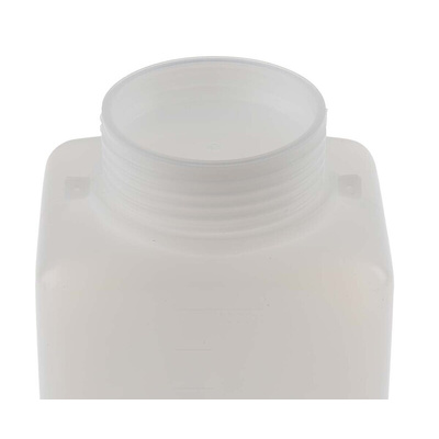 RS PRO 1L HDPE Wide Neck Storage Bottle