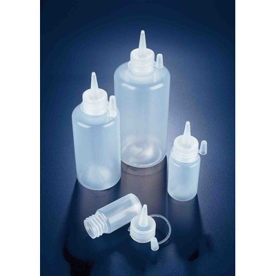RS PRO 150ml LDPE Narrow Neck Wash Bottle