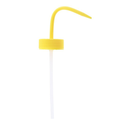 RS PRO 500ml LDPE Wide Neck Wash Bottle