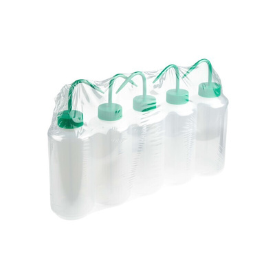 RS PRO 1L LDPE Wide Neck Wash Bottle