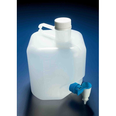 RS PRO 10L PP Narrow Neck Aspirator Bottle