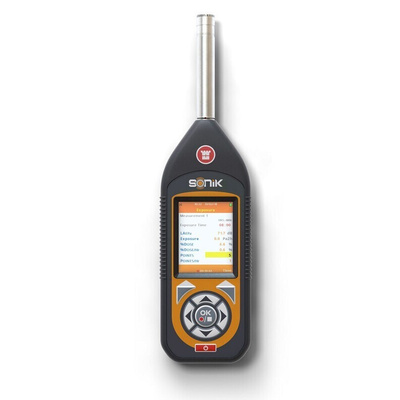 Castle 01GA142S Sound Level Meter, 25dB to 143dB, 20kHz max with RS Calibration
