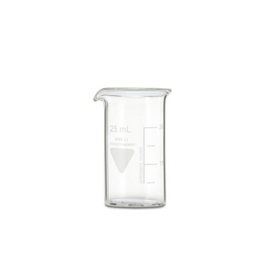 RS PRO Borosilicate Glass 25ml Beaker