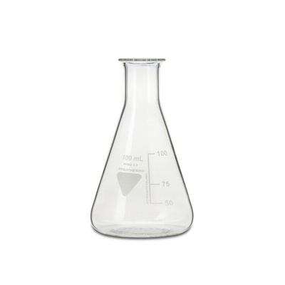 RS PRO Borosilicate Glass 50ml Laboratory Flask