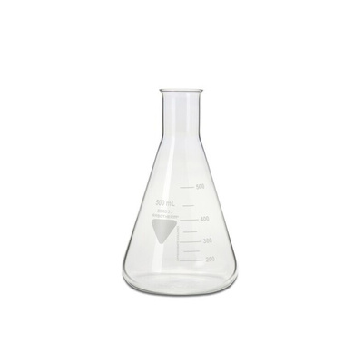 RS PRO Borosilicate Glass 500ml Laboratory Flask
