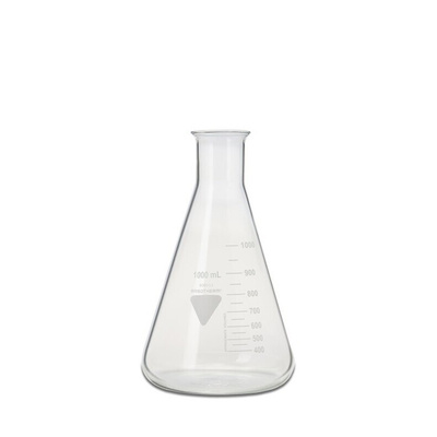 RS PRO Borosilicate Glass 1000ml Laboratory Flask